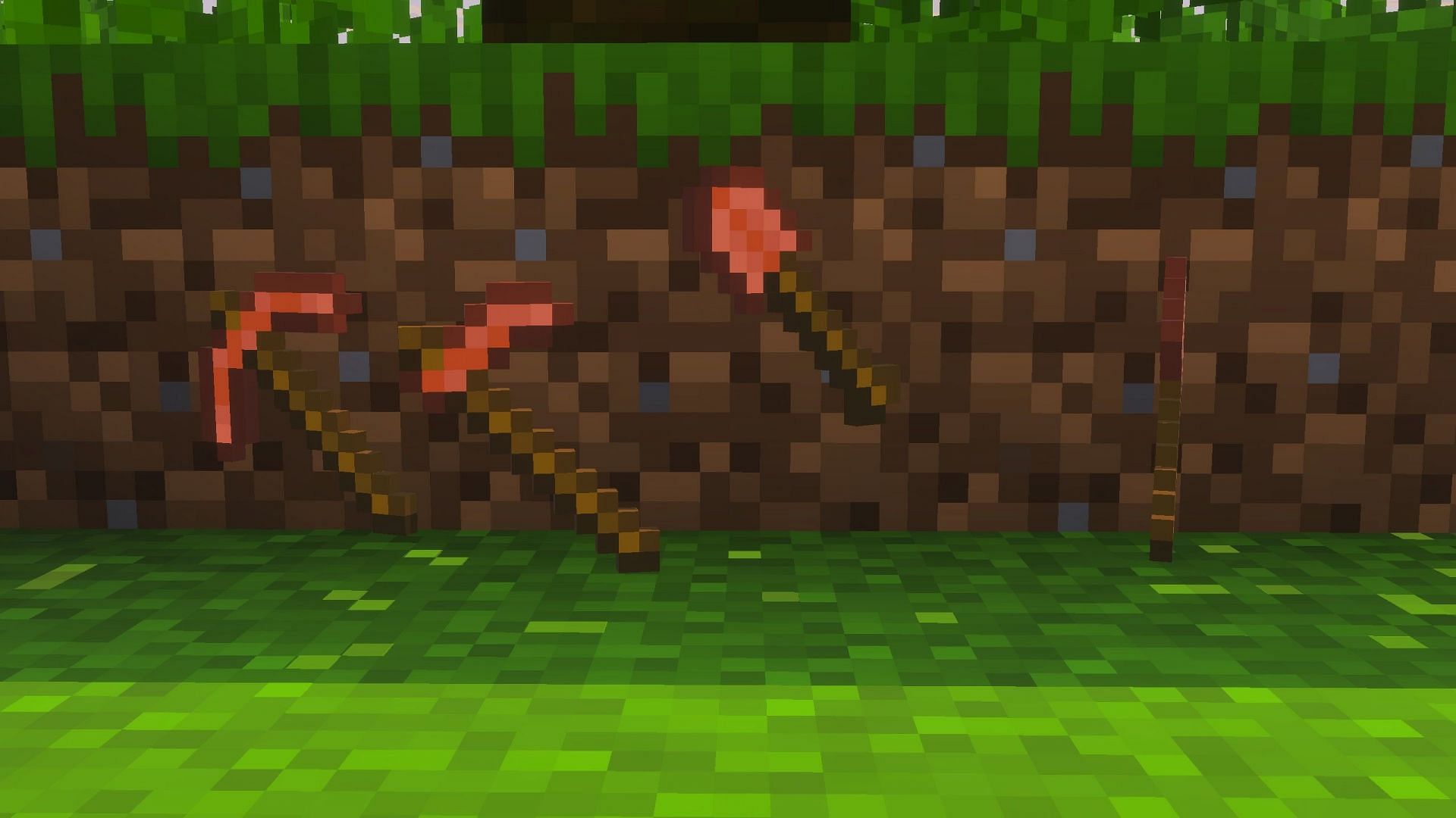 Copper tools and weapons can also be crafted using copper ingots (Image via Sportskeeda Gaming || Mojang Studios)
